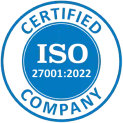ISO/IEC 27001:2022 certified company