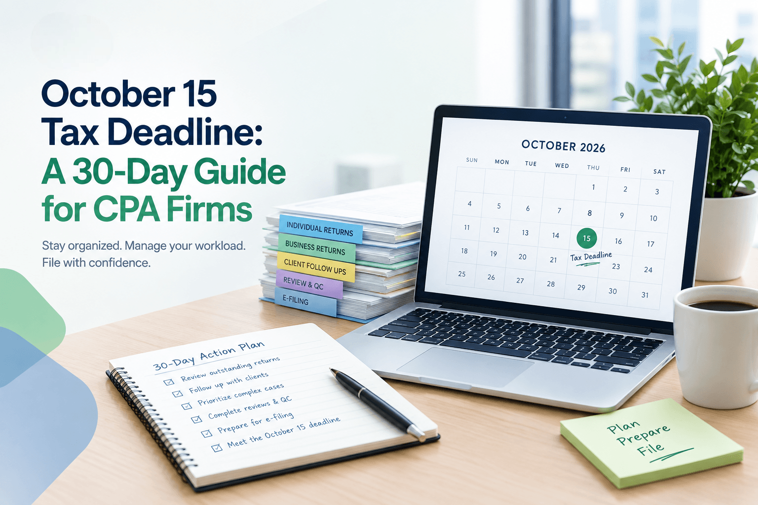October 15 Tax Deadline