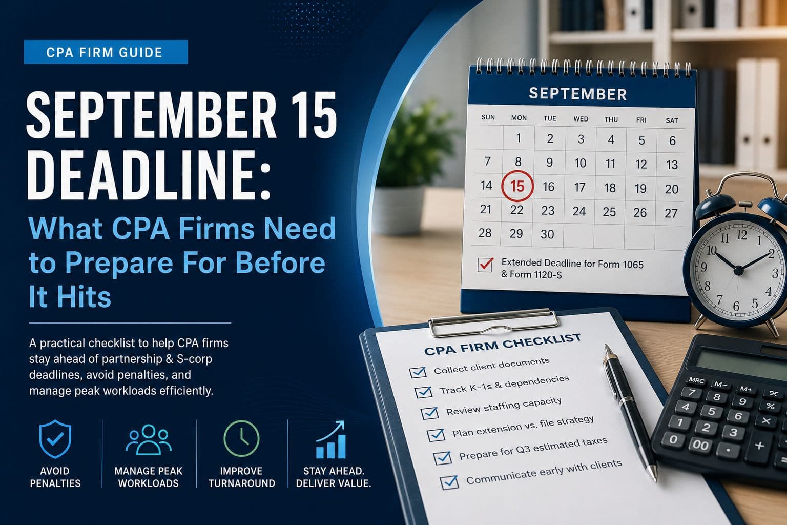 September 15 Deadline