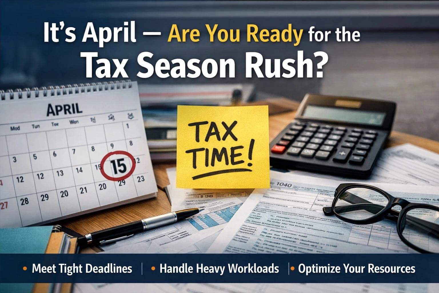 It’s April: Are you prepared for the rush of tax season?