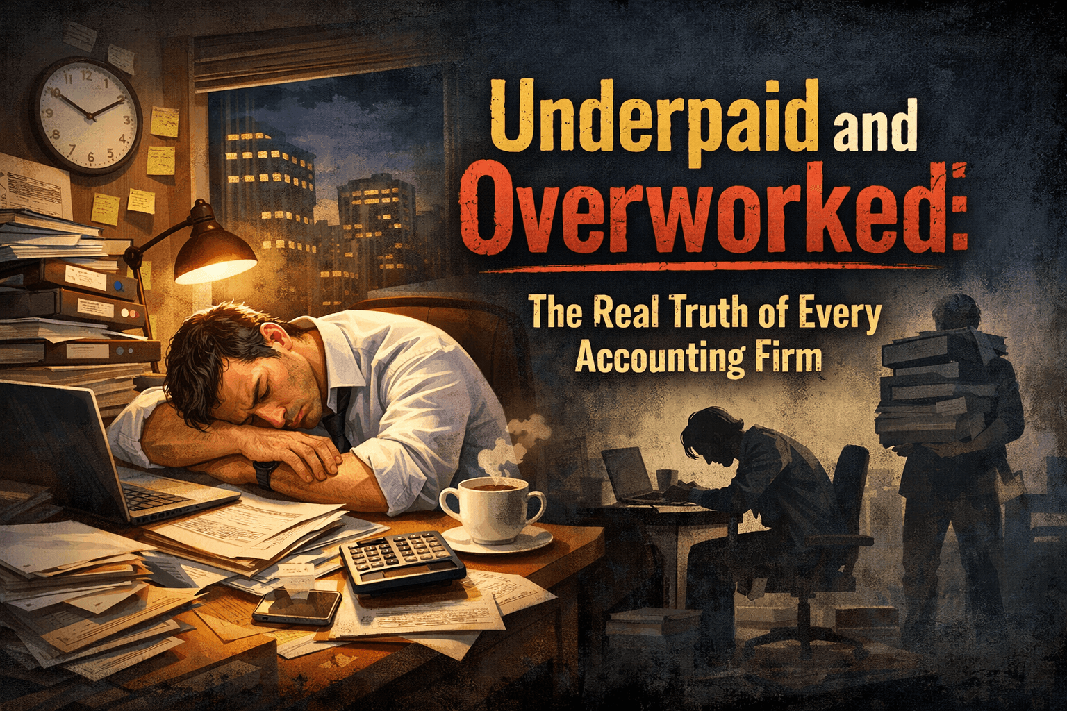 Underpaid and Overworked Truth of Accounting Firm